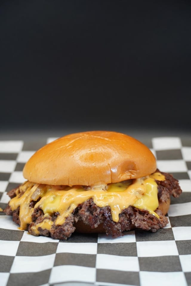 Slaw Smash Burger.