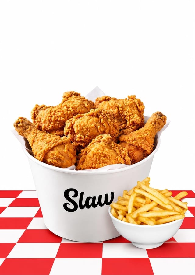 10 Pcs Leg and Thigh (with Fries).